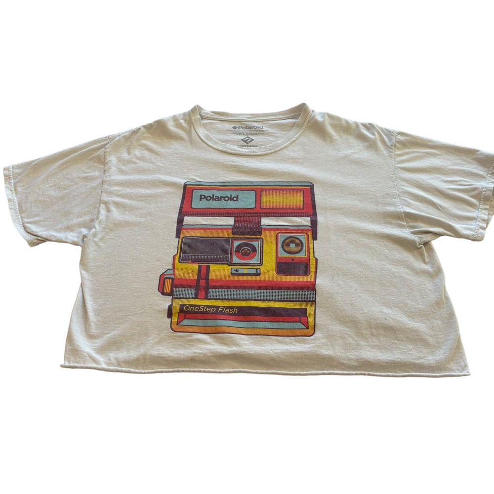 POLAROID Women’s Vintage T-Shirt Crop Top
